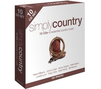 Various - Simply Country (10CD) - CD
